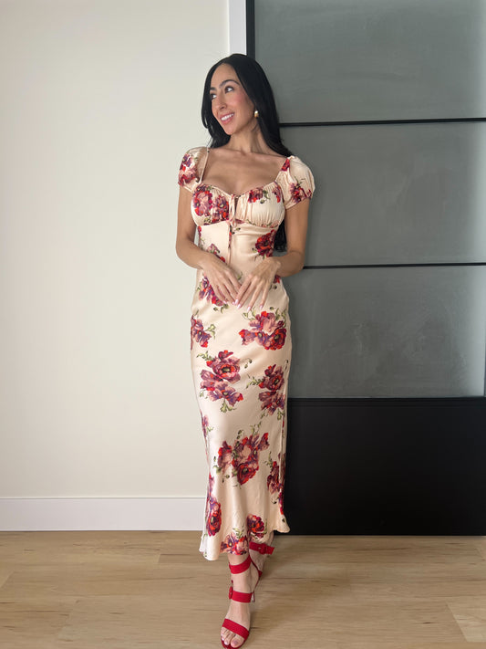 Endless Roses Midi Dress