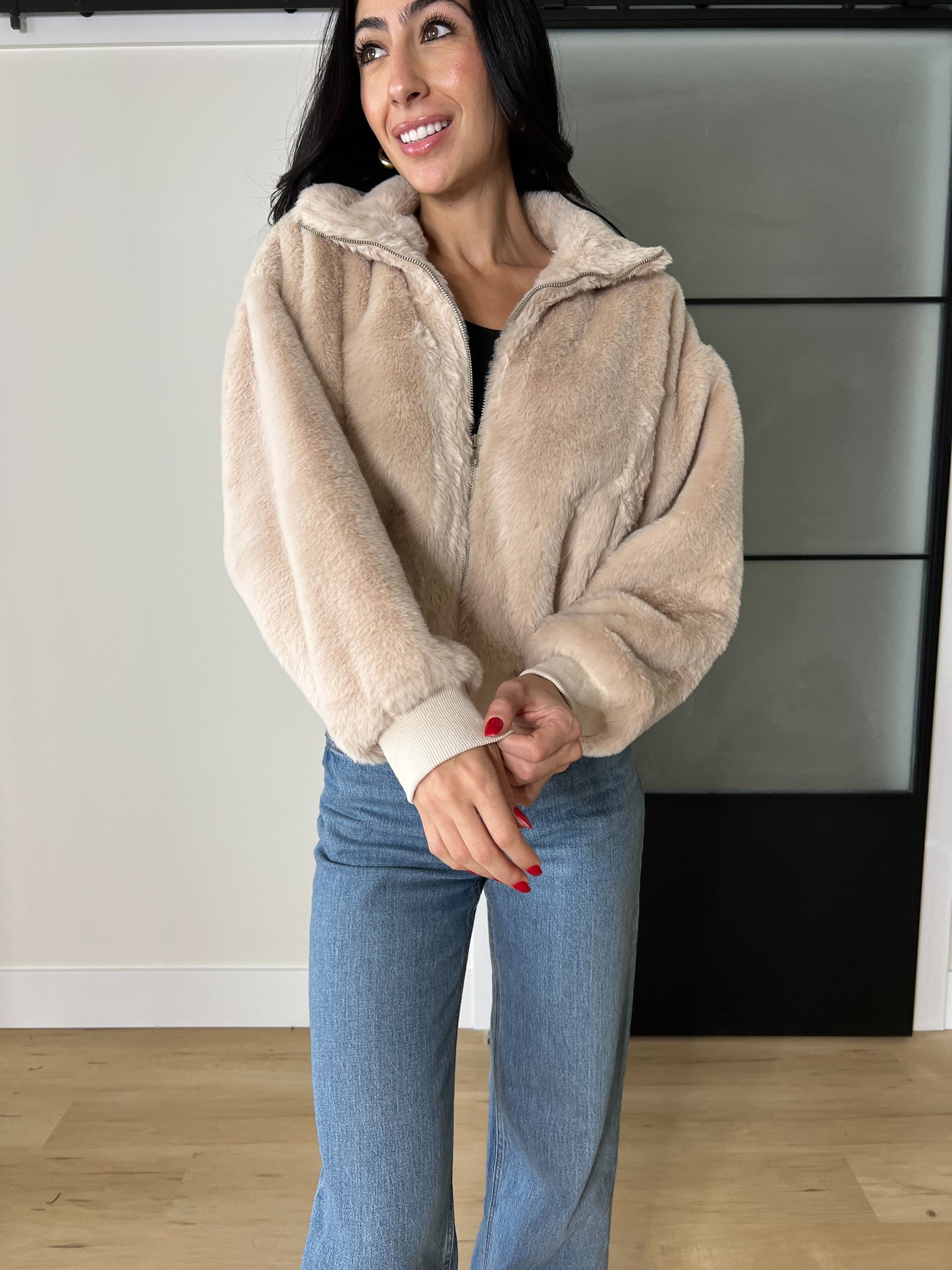 Isabel Faux Fur Jacket