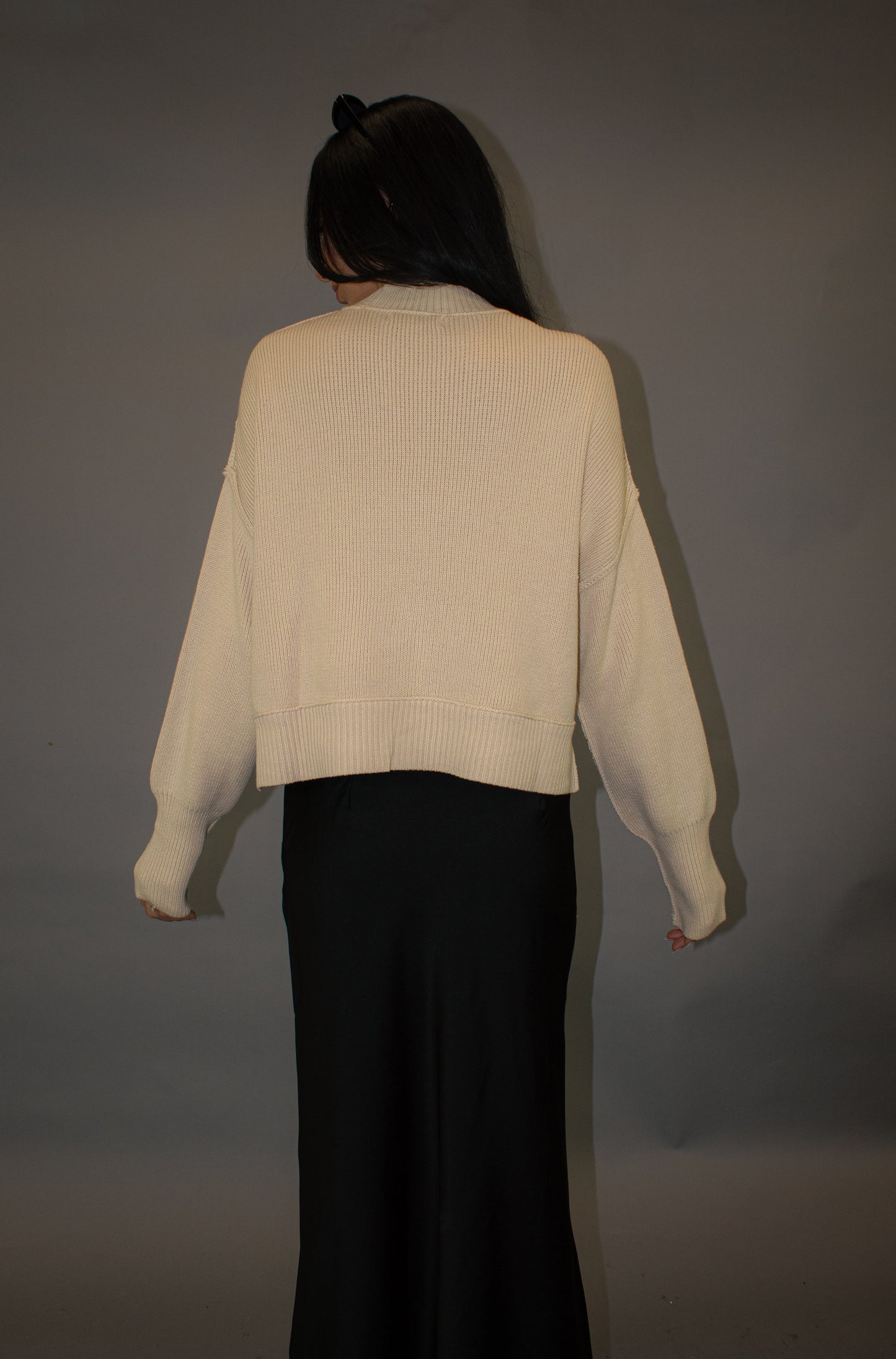 Pumpkin Chai Mockneck Sweater