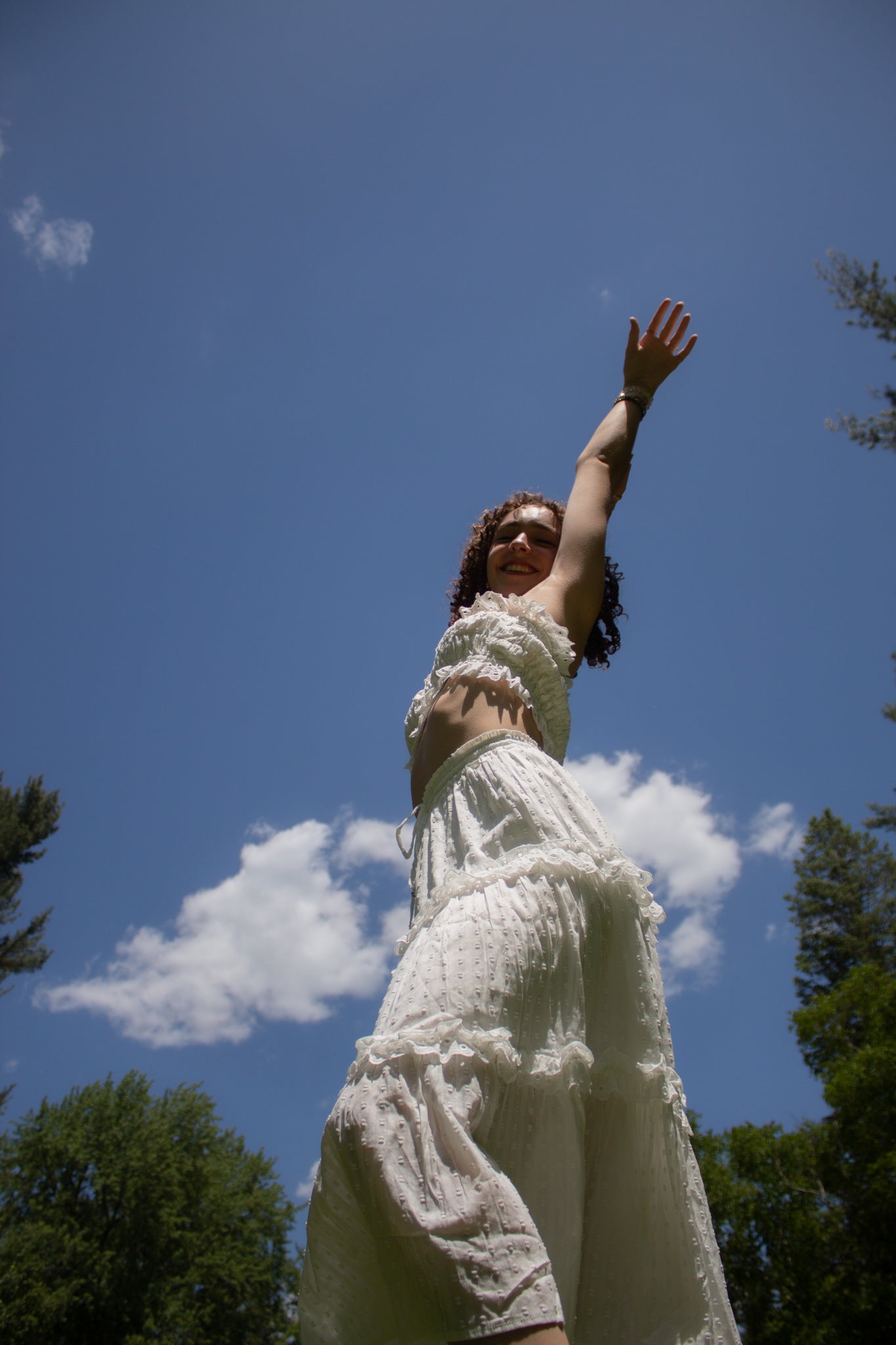 White Lace Tube Top-FINAL SALE