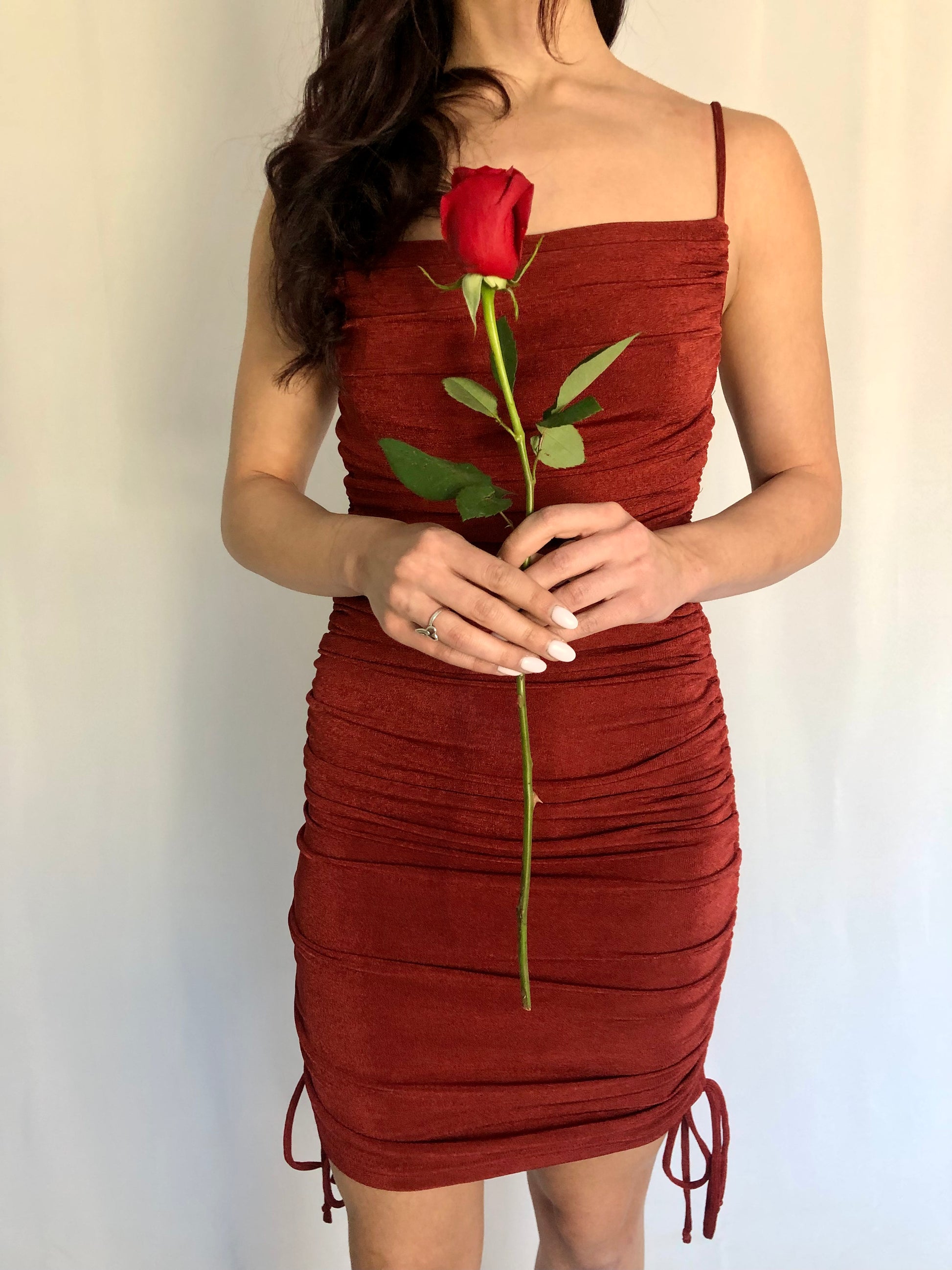 Valentines day dress Red dress bodycon dress red bodycon dress ruched red dress red mini dress