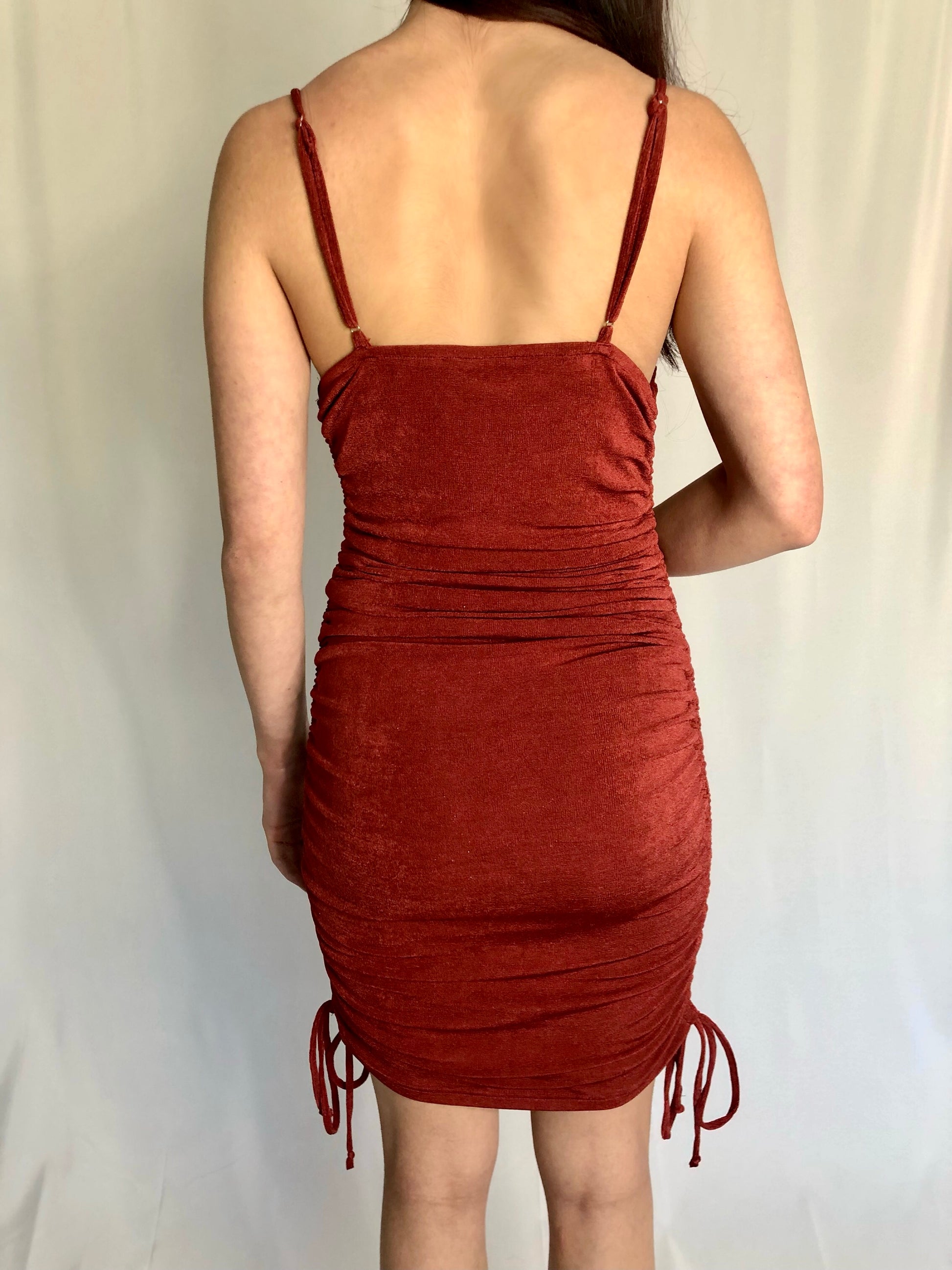 Valentines day dress Red dress bodycon dress red bodycon dress ruched red dress red mini dress