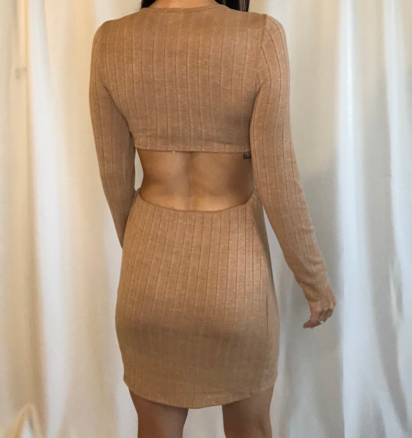 Hazel Cut-Out Mini Dress-FINAL SALE