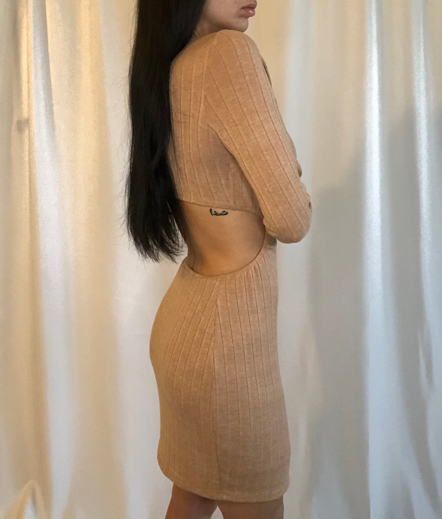 Hazel Cut-Out Mini Dress-FINAL SALE