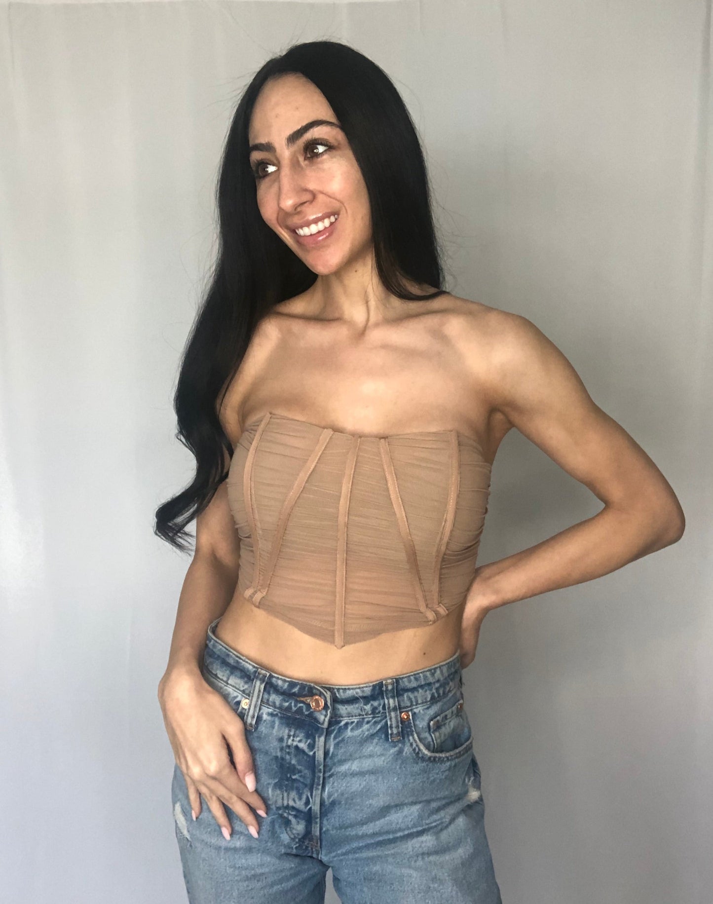 Not Your Baby Corset- FINAL SALE
